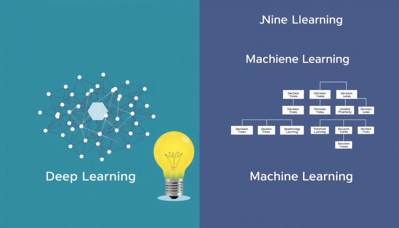 Makine Öğrenmesi ve Derin Öğrenme Arasındaki Fark